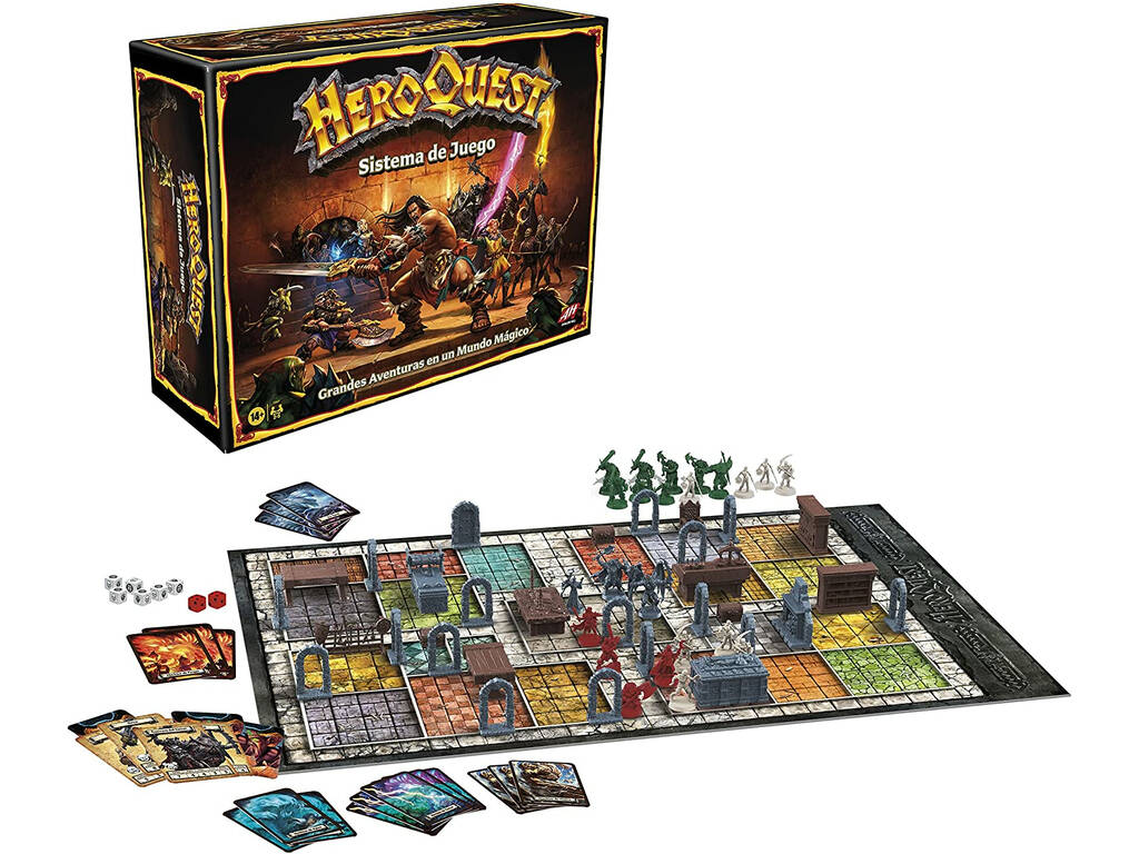 Hero Quest Système de Jeu Hasbro F2847