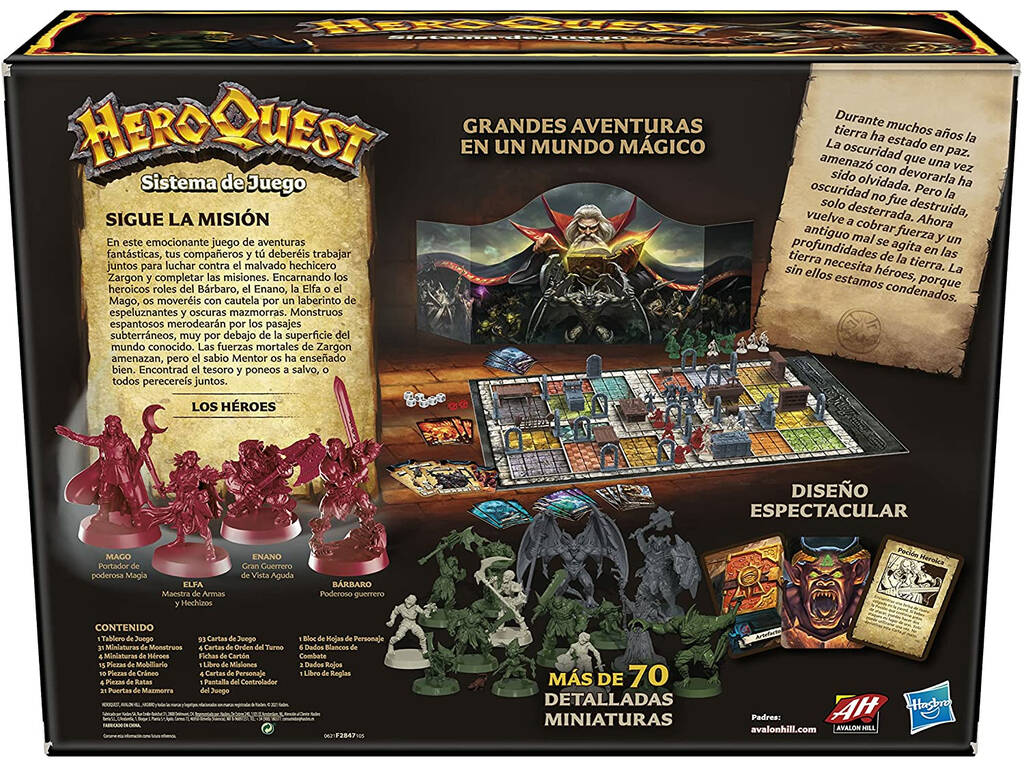 Hero Quest Système de Jeu Hasbro F2847