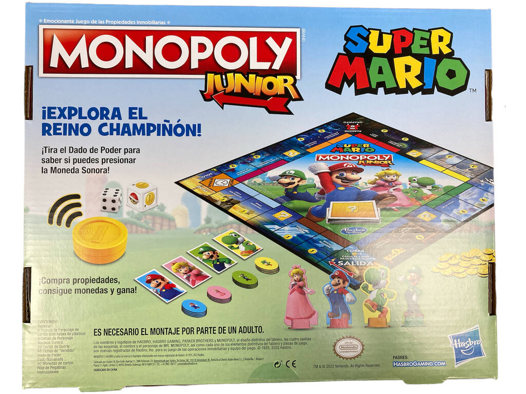 Monopoly Junior Super Mario Hasbro F48171