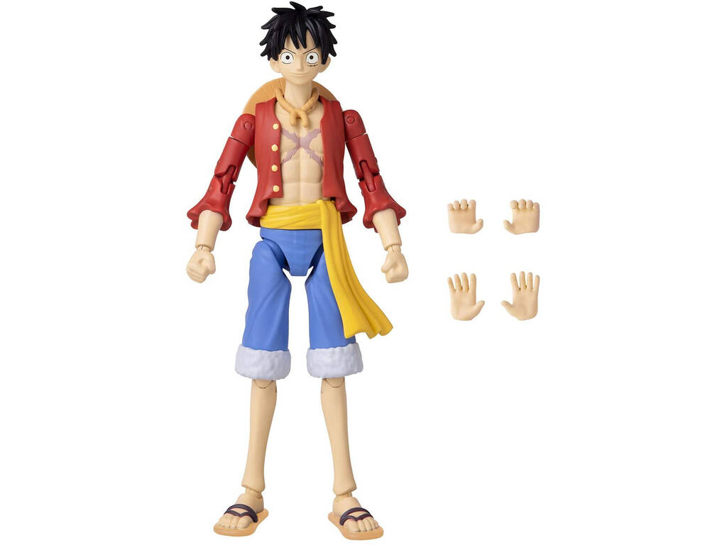 One Piece Anime Heroes Figurine Monkey D. Luffy Bandai 36931