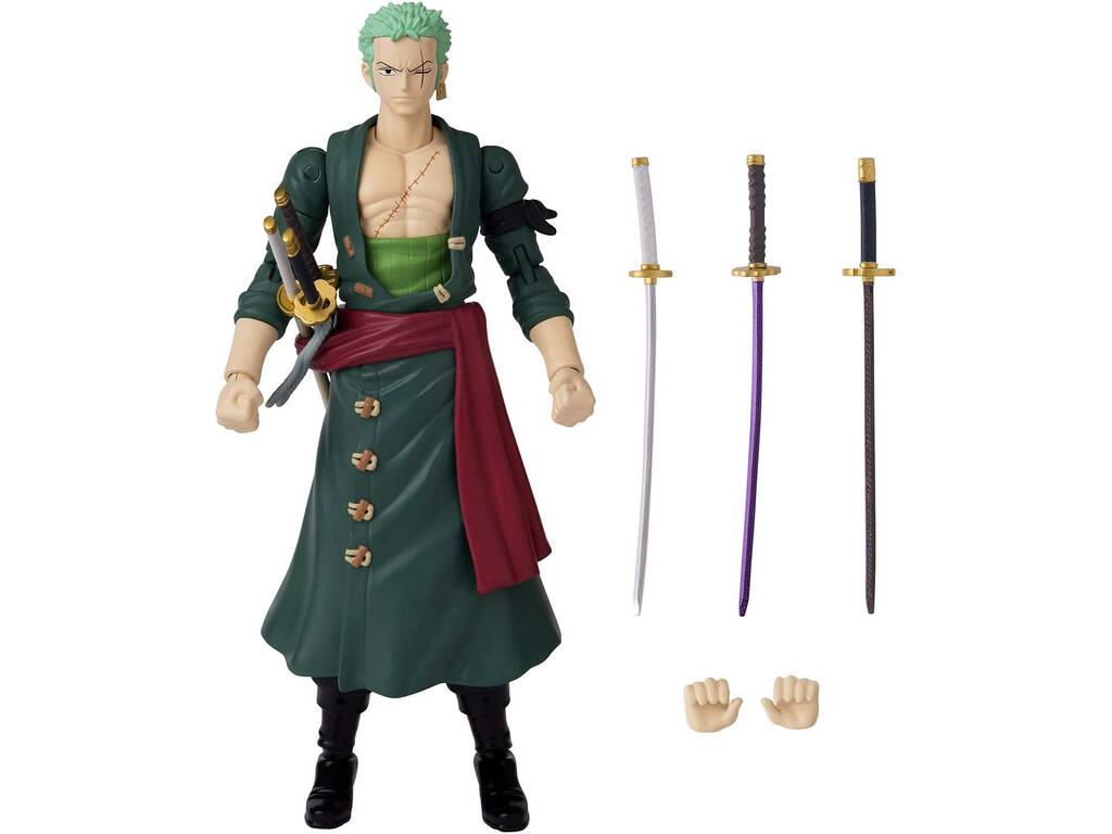 One Piece Anime Heroes Figura Roronoa Zoro Bandai 36932