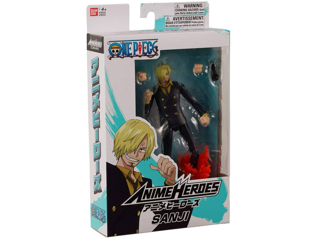 One Piece Anime Heroes Figura Sanji Bandai 36933