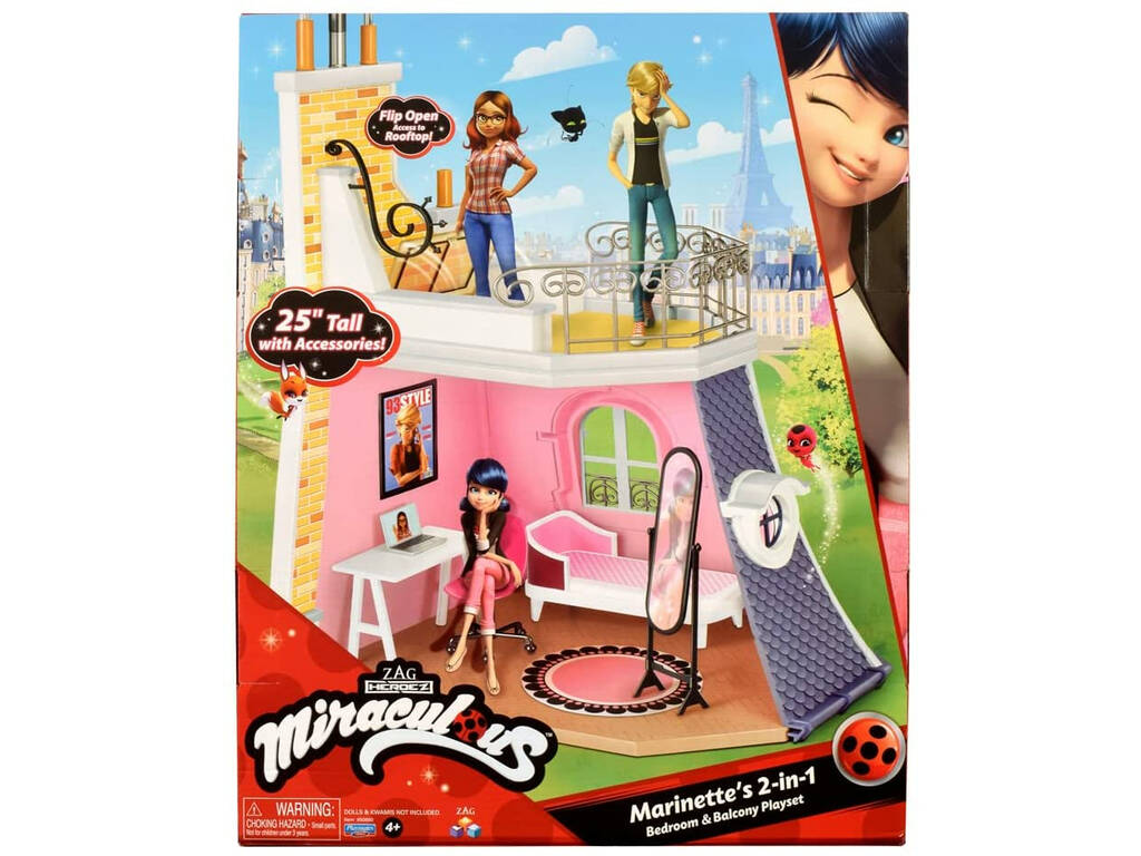 Ladybug Camera di Marinette 2 in 1 Bandai P50660