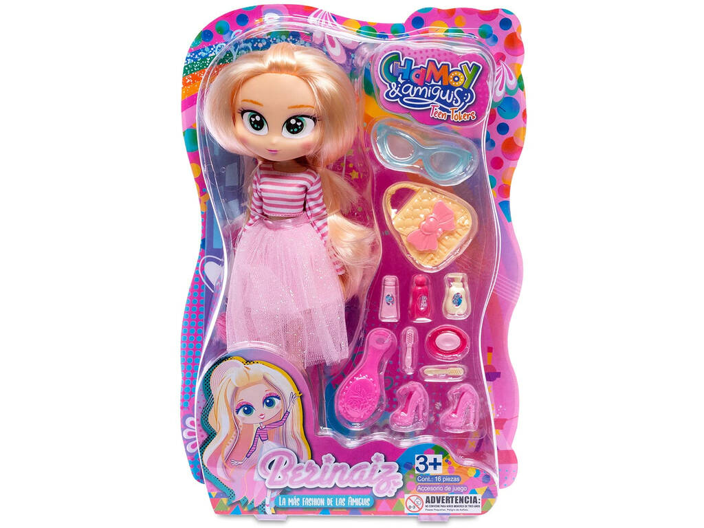 Chamoy e Amiguis Bambola Berinaiz Teen Tokers Bandai D983275