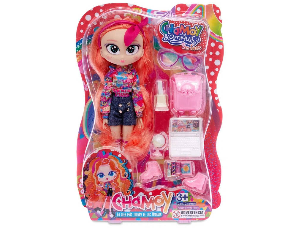 Chamoy e Amici Bambola Chamoy Teen Tokers Bandai D987228