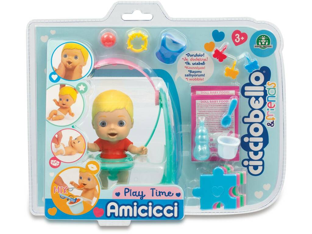Amicicci Dondolo con Accessori Famosa CC000100