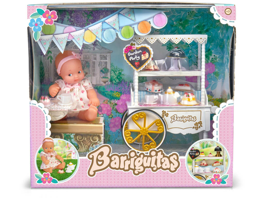 Barriguitas Carrello degli snack Famosa 700017019