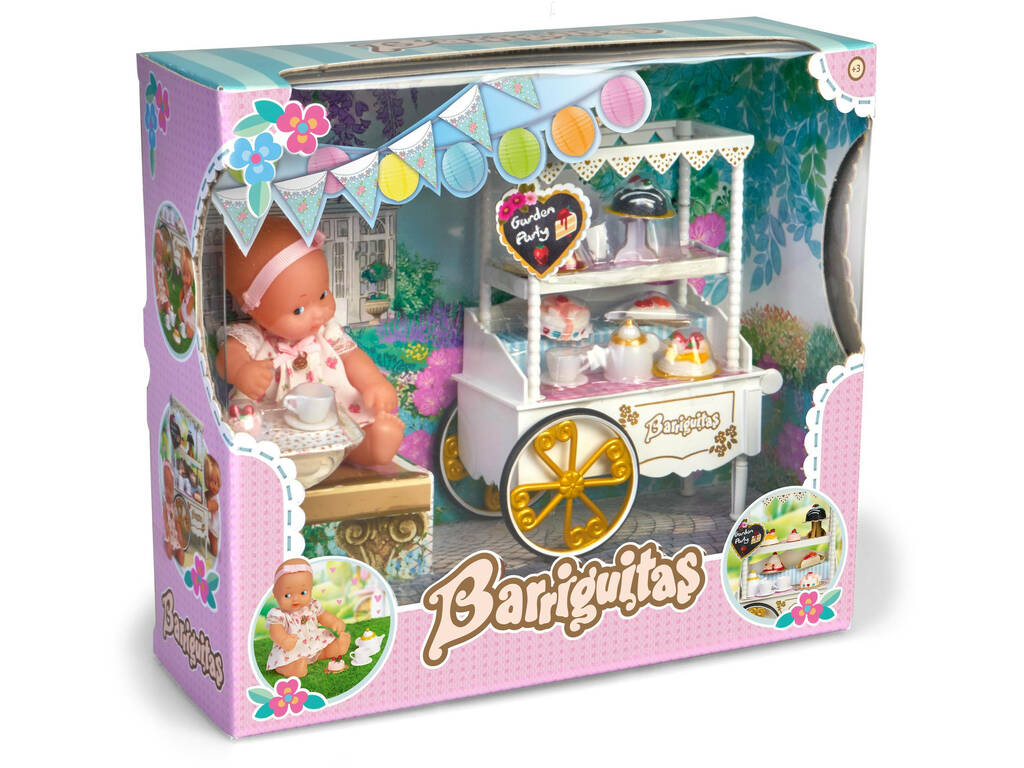 Barriguitas Carrello degli snack Famosa 700017019