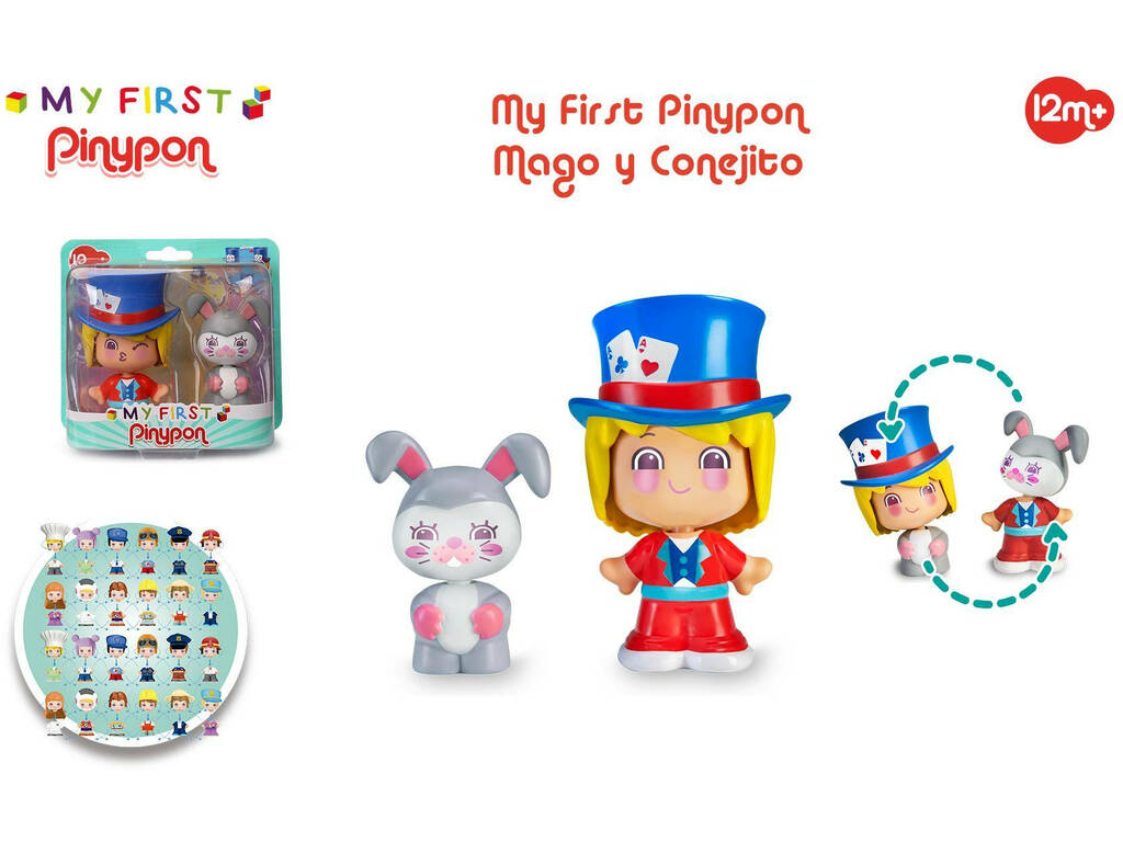 My First Pinypon Mago e Coniglietto Famosa 700017040