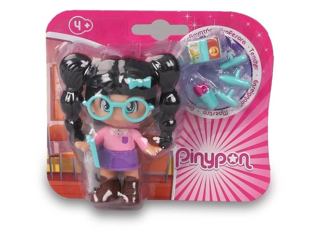 Pinypon Professions Famosa Figure d'enseignant 700017010