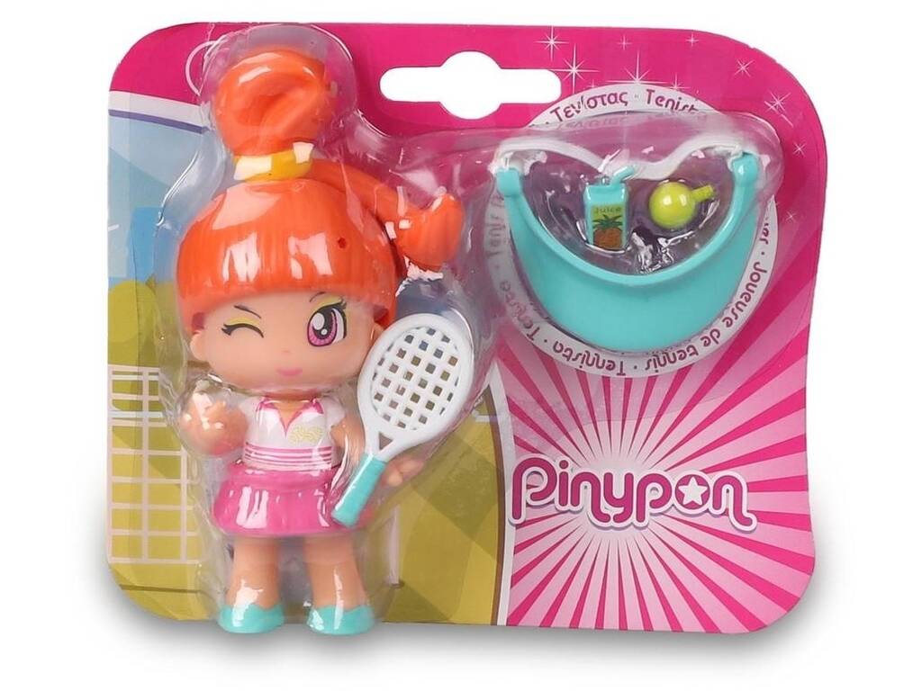 Pinypon Professions Famosa Figurine de tennis Famosa 700017010