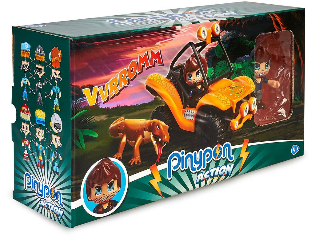 Pinypon Action Wild Buggy Lézard Famosa 700017050