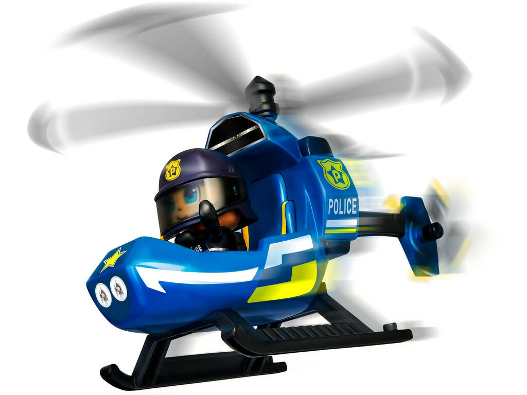 Pinypon Action Mini Hélicoptère Police Famosa 700017037
