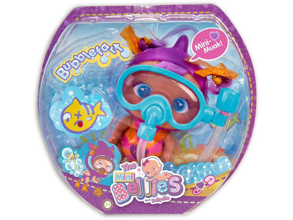 Mini Bellies Bubblefart Serie 2 Mini Muak Famosa 700017192