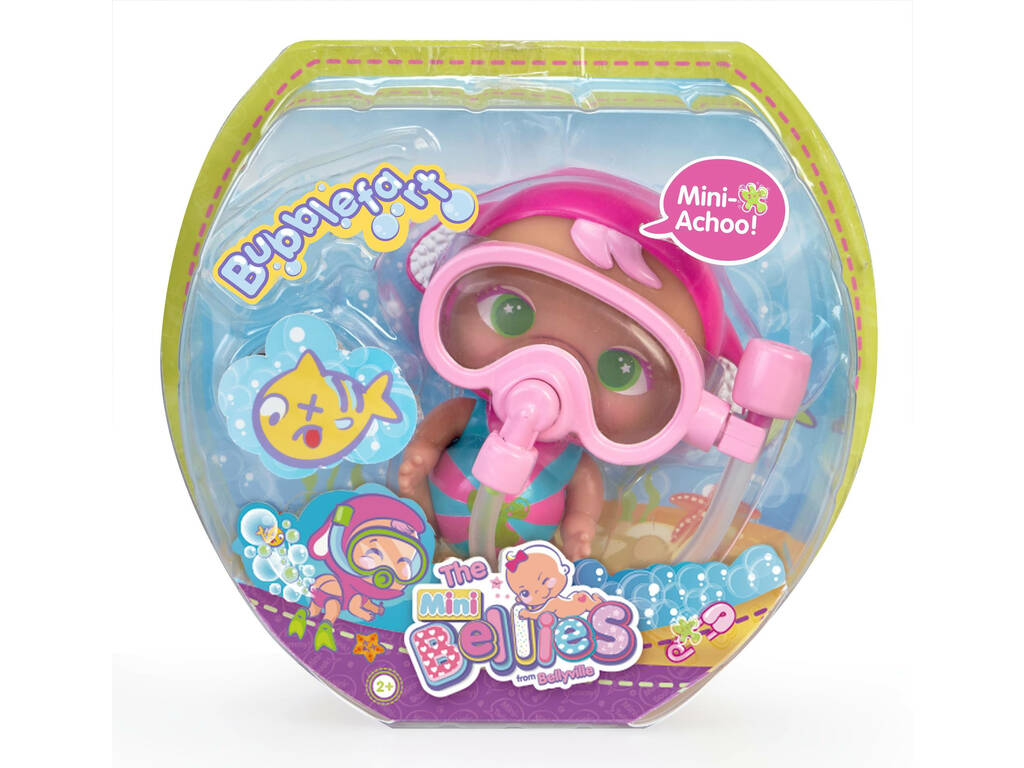 Mini Bellies Bubblefart Série 2 Mini Liz Achoo Famosa 700017192