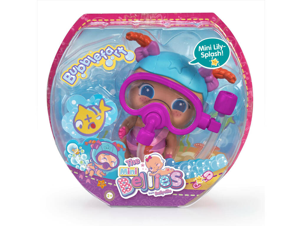 Mini Bellies Bubblefart Série 2 Mini Lily Splash Famosa 700017192