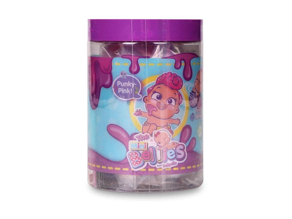 The Mini Bellies Messy Mash Punky Pink Famosa 700017076