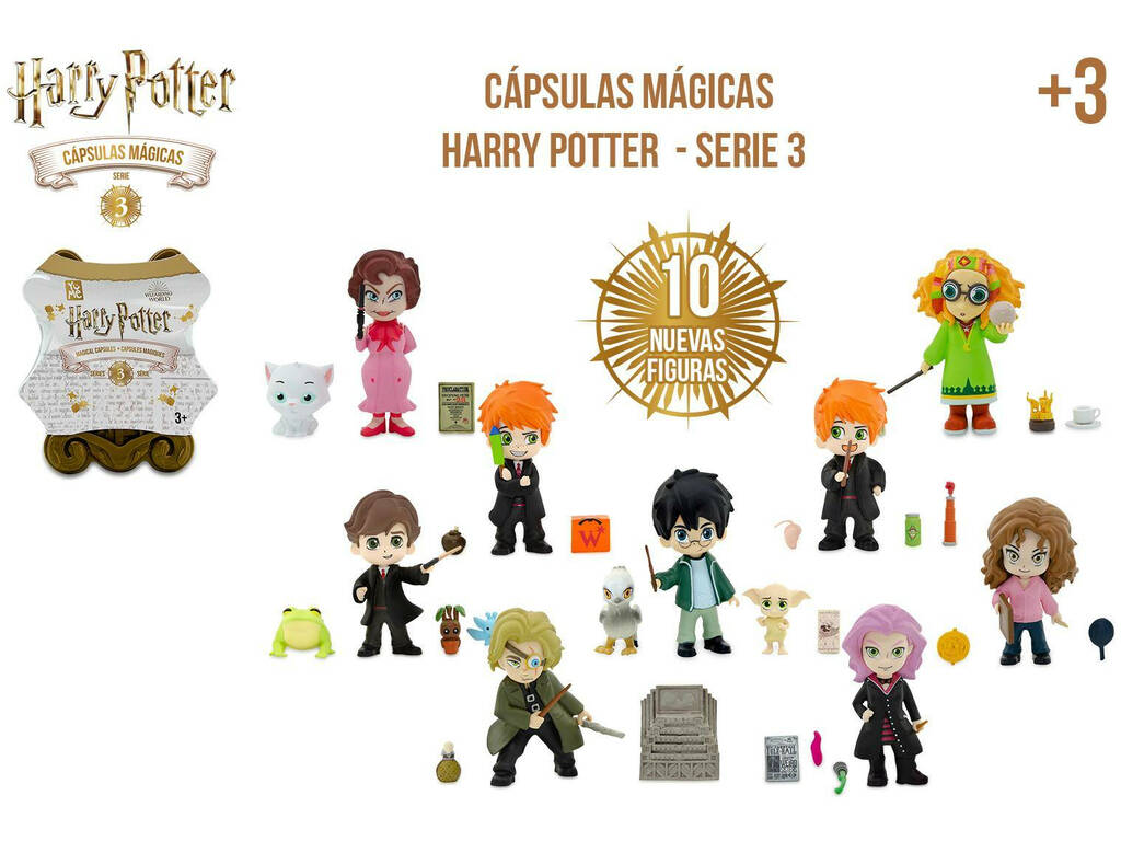 Harry Potter Capsule Magiche Serie 3 Famosa HRR08000
