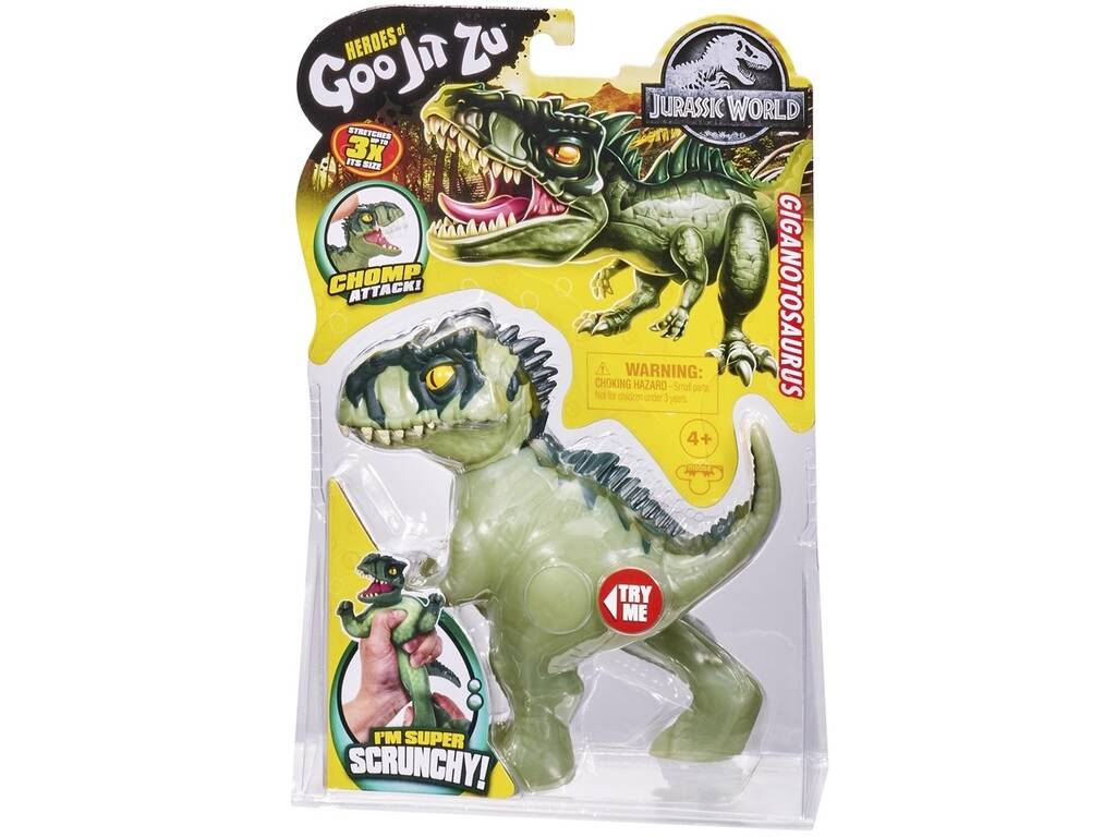 Goo Jit Zu Figura Jurassic World Giganotosaurus Bandai CO41306