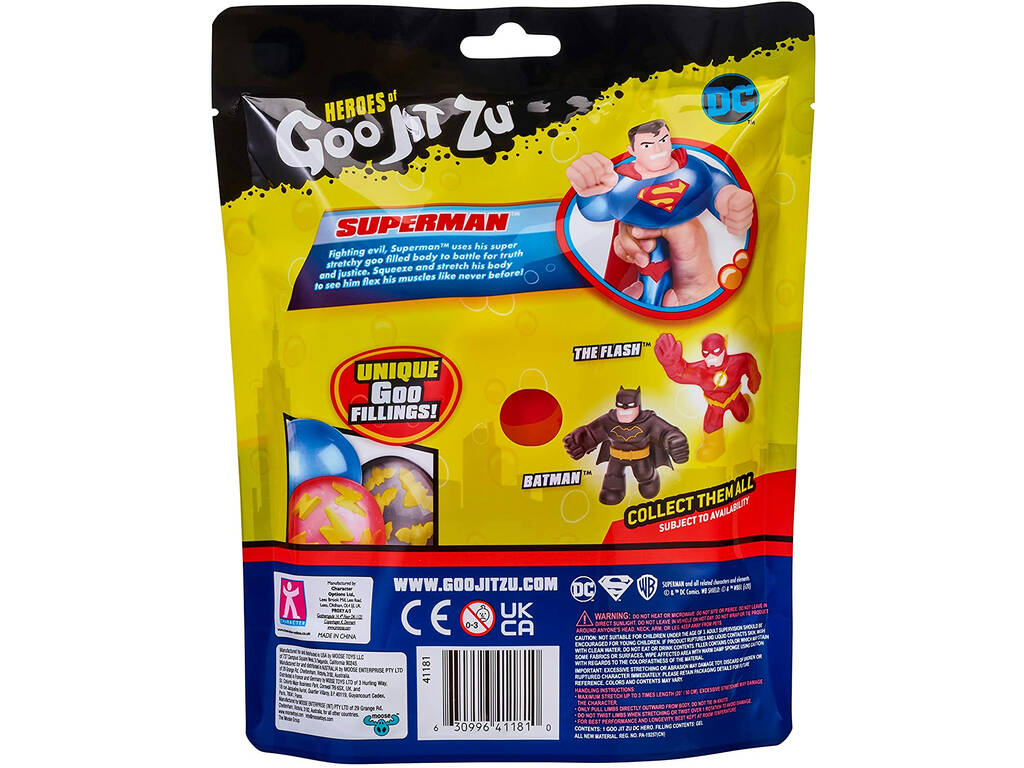 Heroes Of Goo Jit Zu DC Figura Superman Bandai CO41181