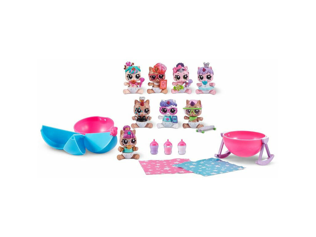 5 Surprise New Born Unicorns Squad Bandai ZU77112