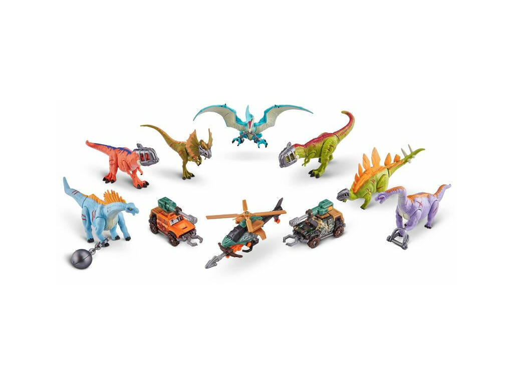 5 Surprise Dino Strike Hunt Bandai ZU7794