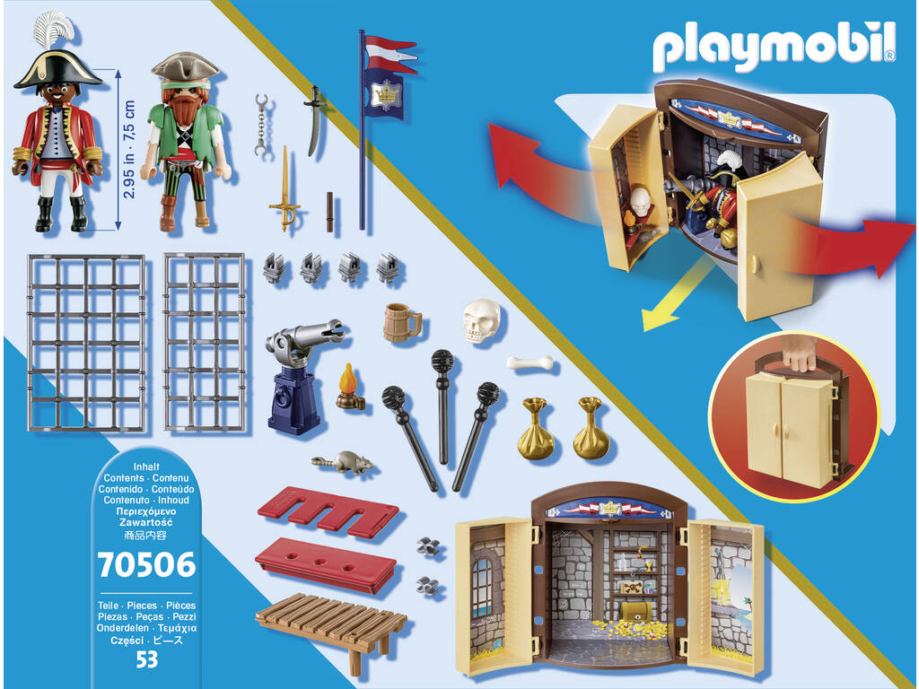 Playmobil Coffre Aventure Pirate 70506