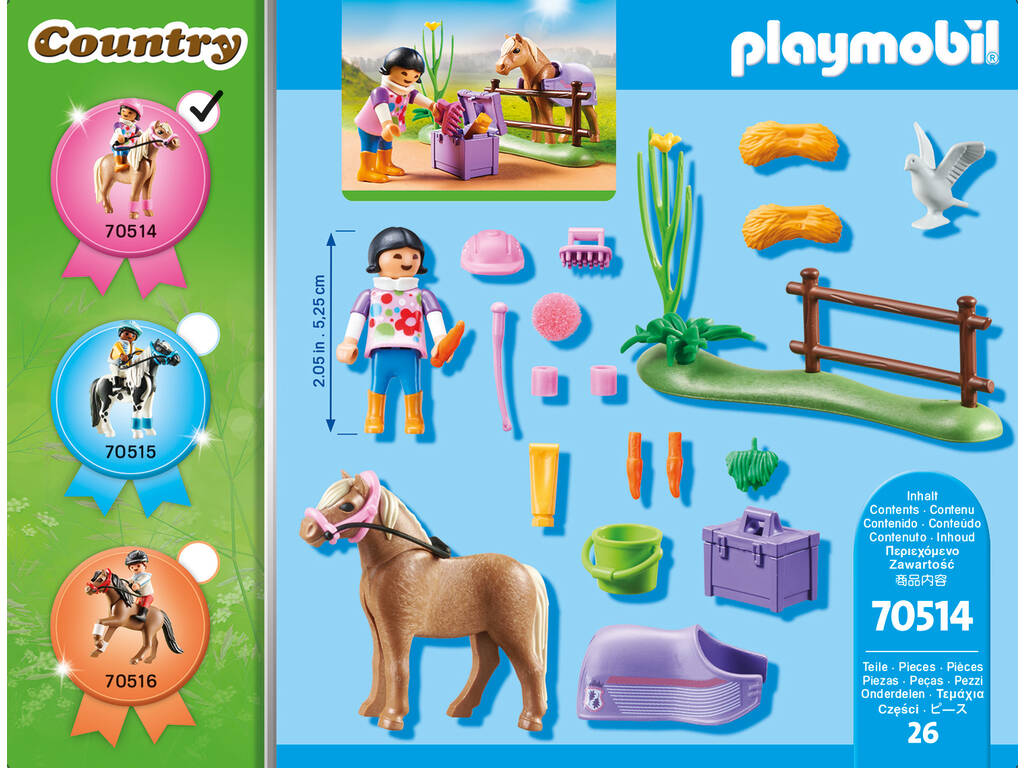 Playmobil Poney islandais de collection 70514