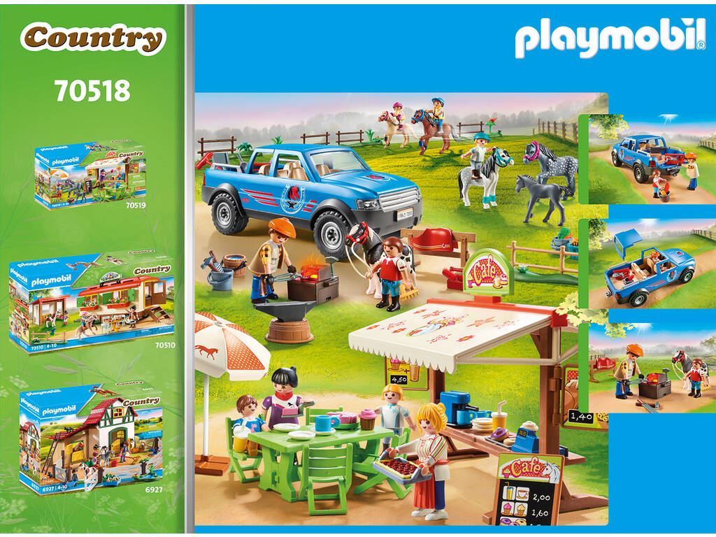Playmobil Maniscalco Con Pickup 70518