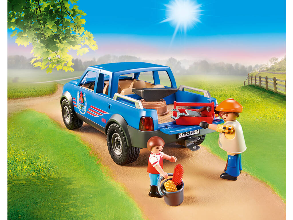Playmobil Maniscalco Con Pickup 70518