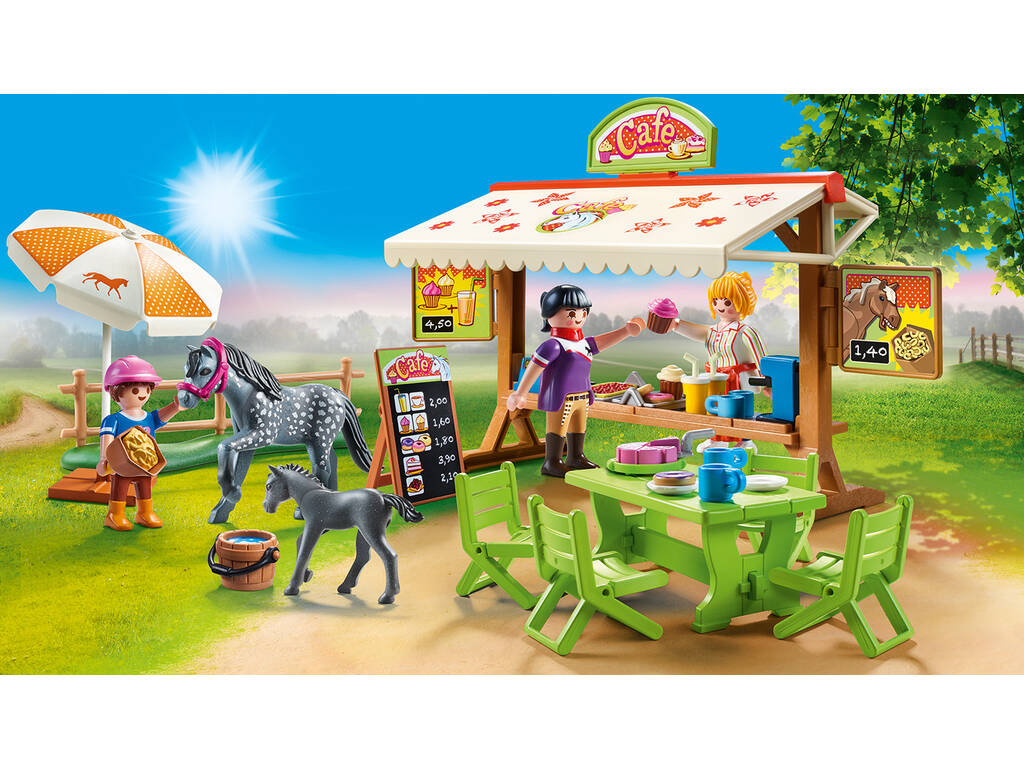 Cafétéria Playmobil Pony 70519