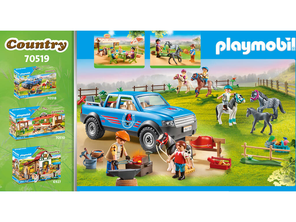 Cafétéria Playmobil Pony 70519