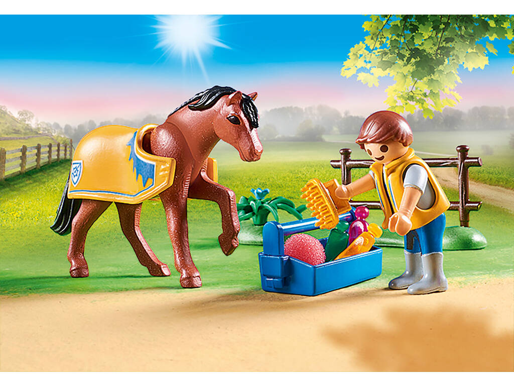 Playmobil pony collezionabile Gallese 70523