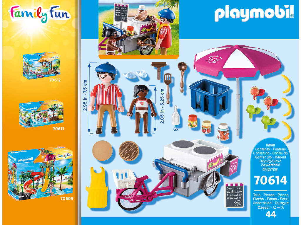 Playmobil Charriot de Crêpes 70614