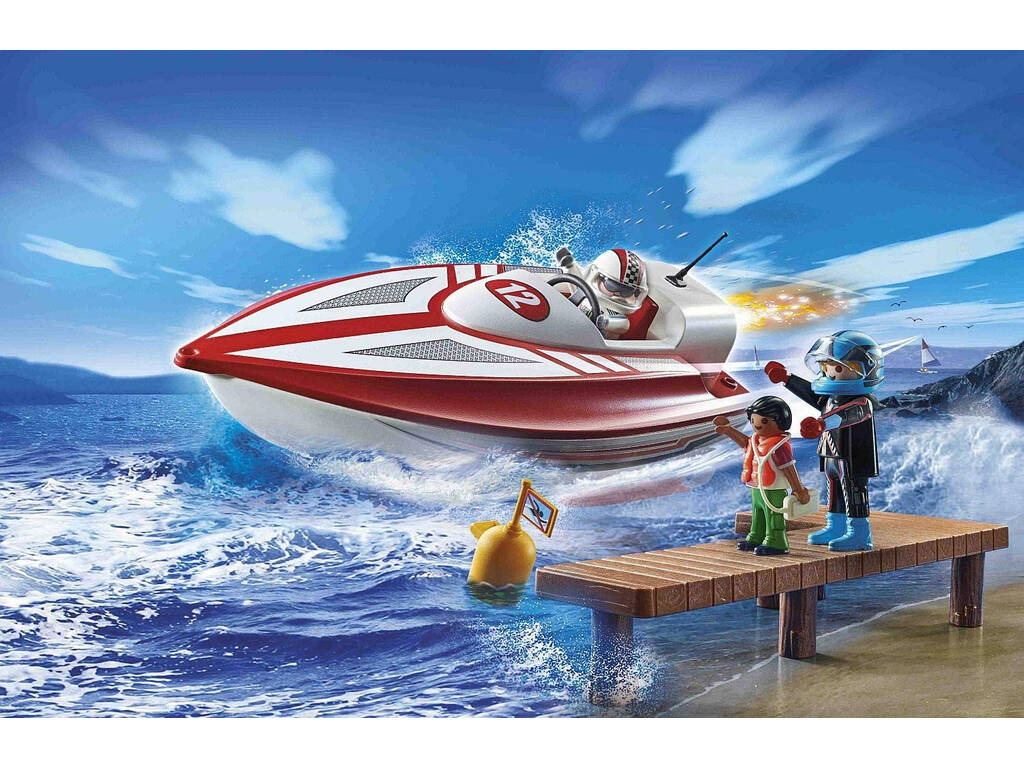 Playmobil - Speedboat Racer 70744