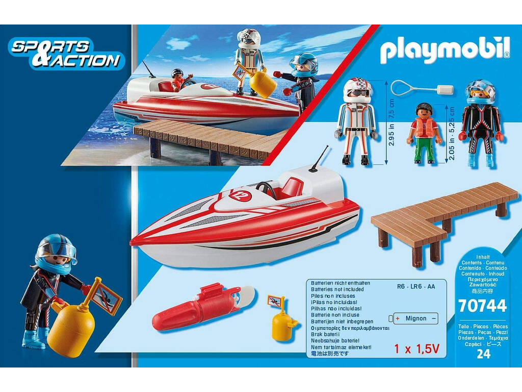 Playmobil - Speedboat Racer 70744