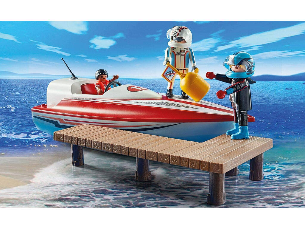 Playmobil - Speedboat Racer 70744