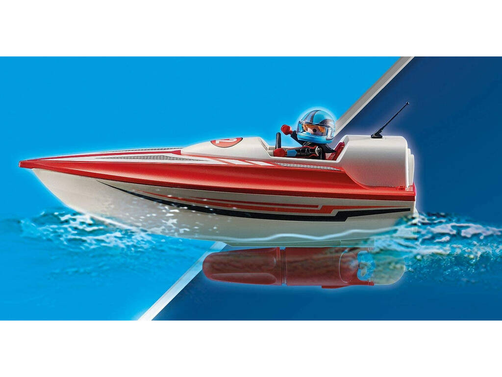 Playmobil - Speedboat Racer 70744