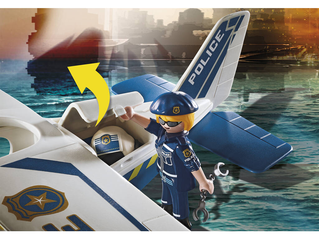 Playmobil Police Seaplane Police Smuggler Pursuit 70779