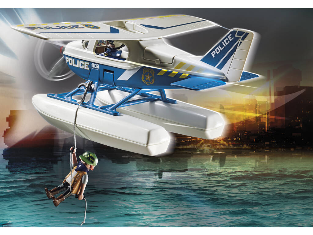 Playmobil Police Seaplane Police Smuggler Pursuit 70779