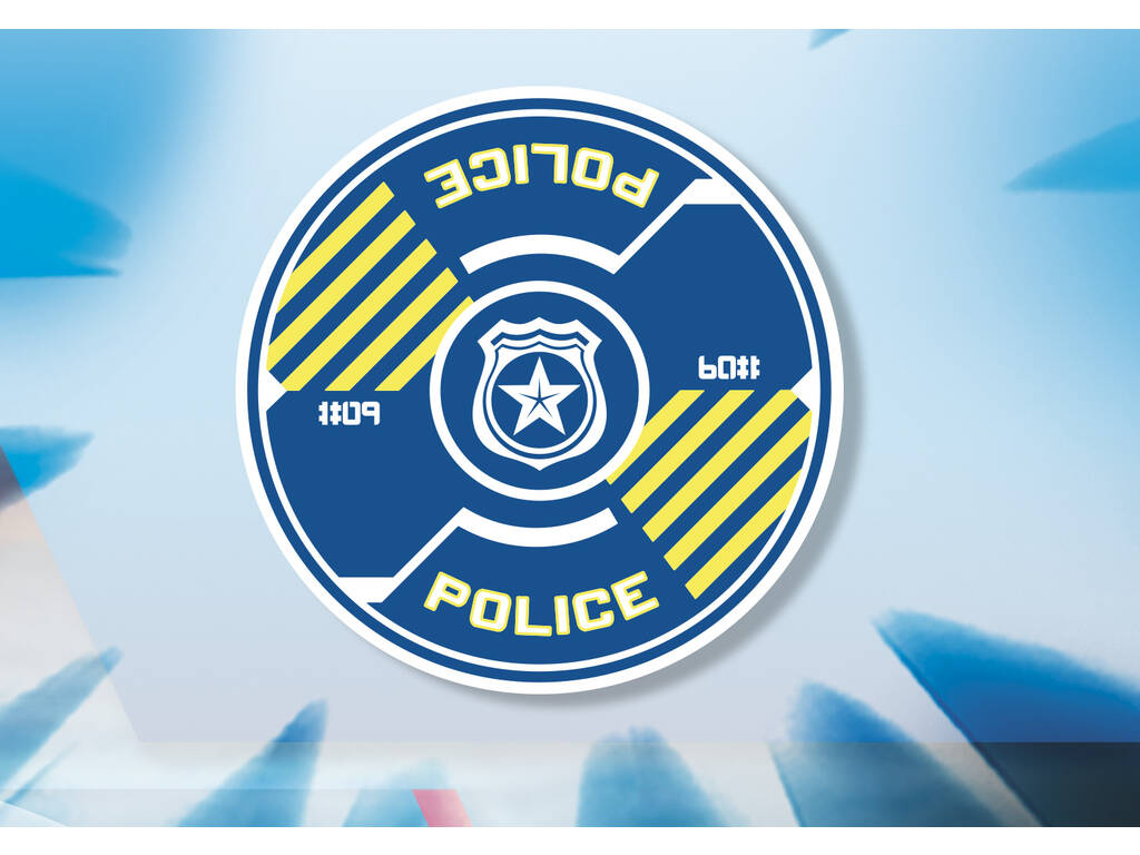 Playmobil Polizei-Fallschirm-Amphibienfahrzeug-Verfolgung 70781