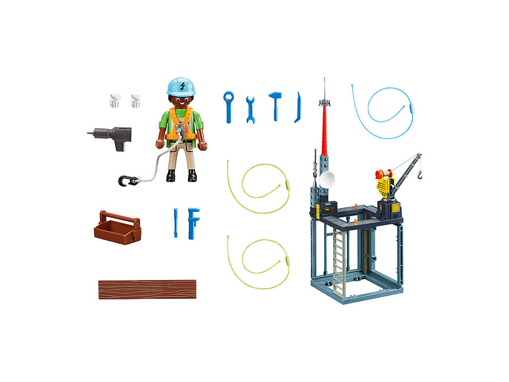 Playmobil Starter Pack Construção com Guindaste 70816