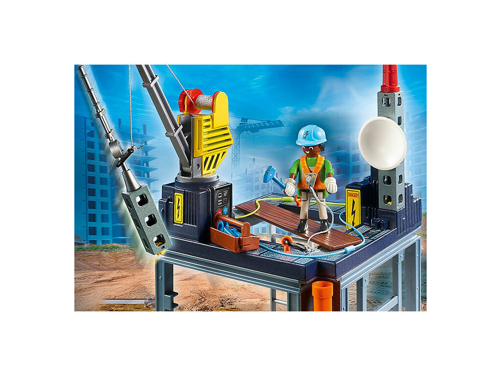 Playmobil Starter Pack Construção com Guindaste 70816