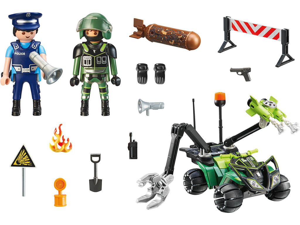 Playmobil Starter Pack Addestramento della polizia 70817