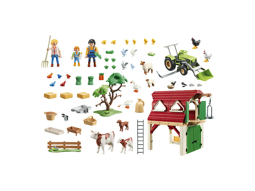 Playmobil Ferme avec petits animaux 70887