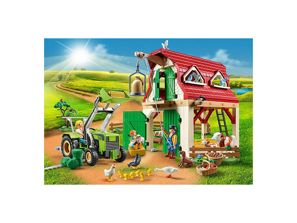 Playmobil Ferme avec petits animaux 70887