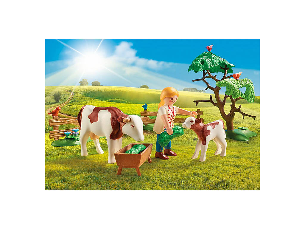 Playmobil Ferme avec petits animaux 70887