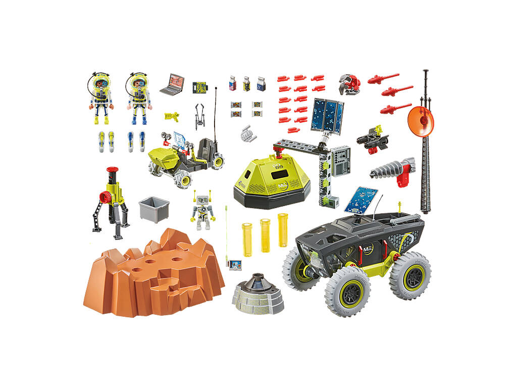 Playmobil Mars Expedition avec véhicules 70888