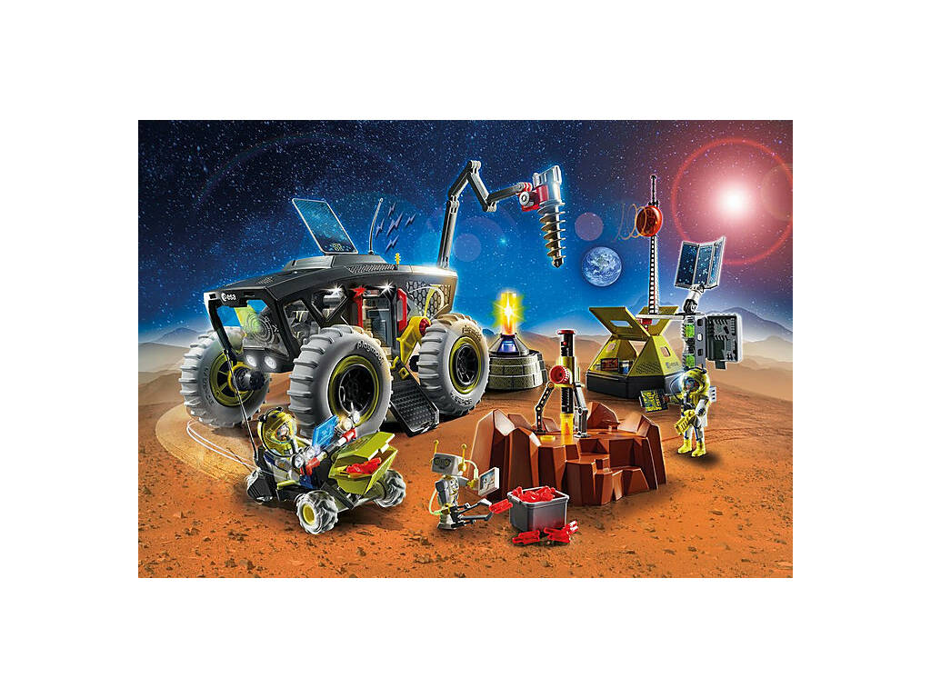 Playmobil Mars Expedition avec véhicules 70888