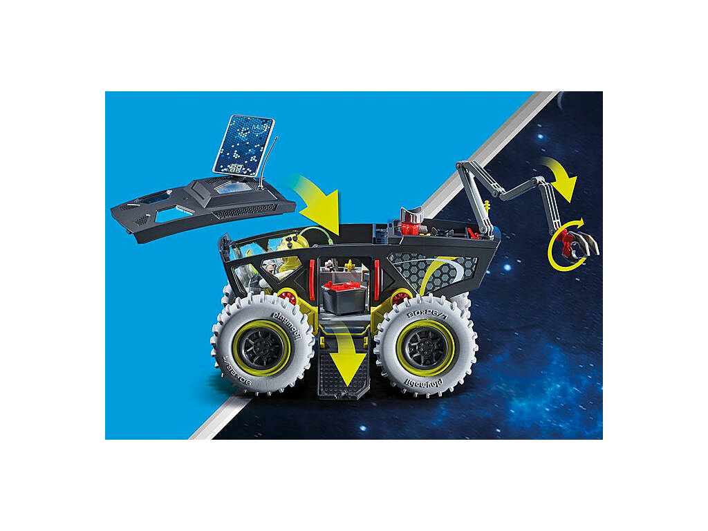 Playmobil Mars Expedition avec véhicules 70888